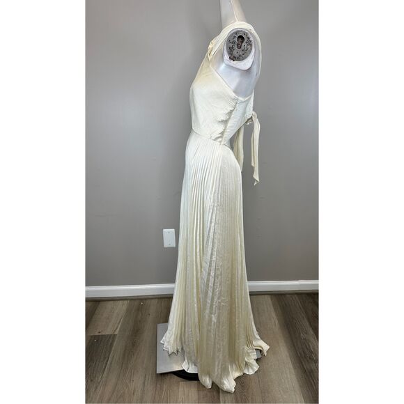 NWT A.L.C. Athena Dress in Whisper White Size 6 $795 - Picture 6 of 10